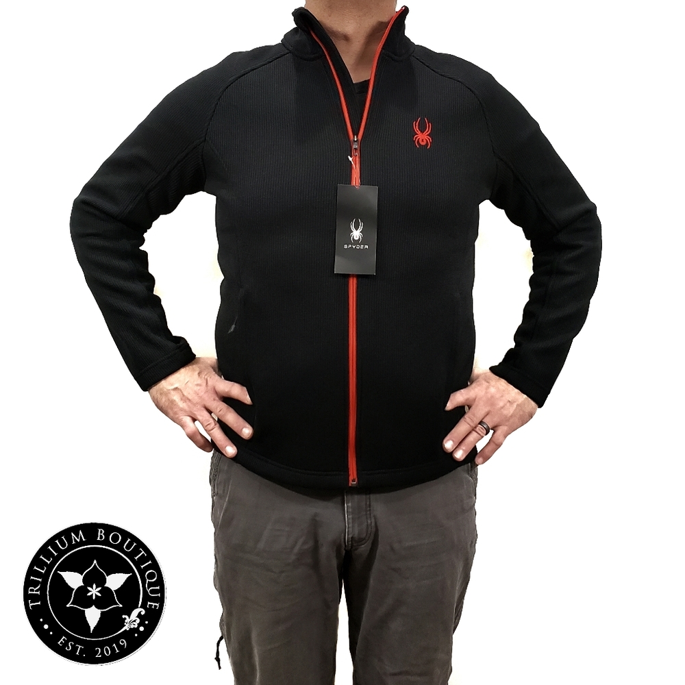 BUNDLE: Spyder Constant Full Zip Sweater Medium & Concept One Star Wars Cap Hat - Picture 4 of 14